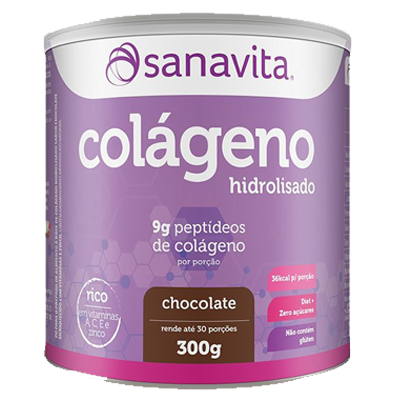 Colágeno Hidrolisado em pó Sanavita 300g Neutro-2